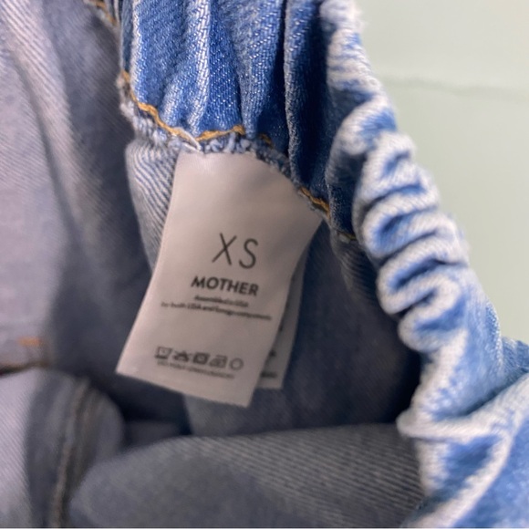 MOTHER Snacks The Kitchen Drawer Skimp All You Can Eat XS Wide Leg Baggy Slouchy - Picture 7 of 7